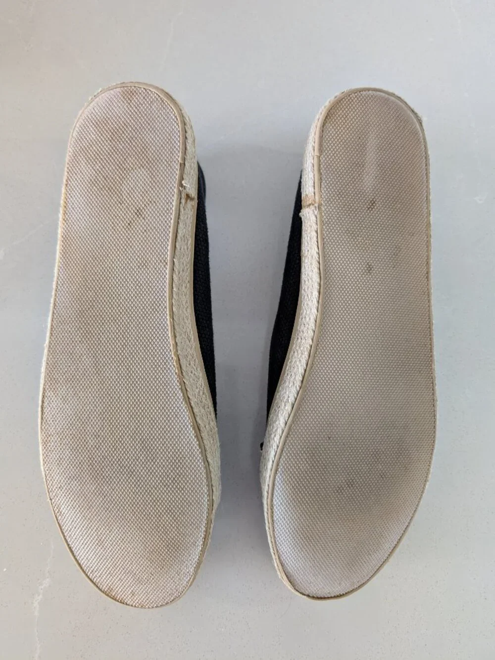 Yves Saint Laurent (YSL) Black Canvas Espadrille Flats – Women’s EU 38 / US 8
